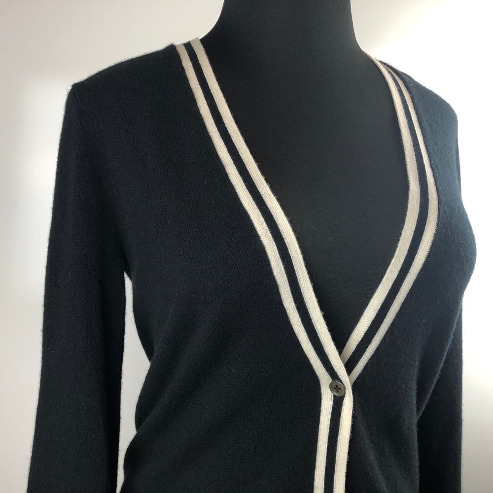 AG Adriano Goldschmied 100% Cashmere Finn Cardigan - Picture 6 of 8
